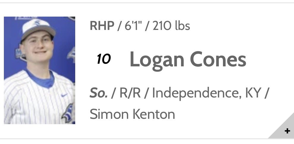 Simon Kenton Baseball tweet media