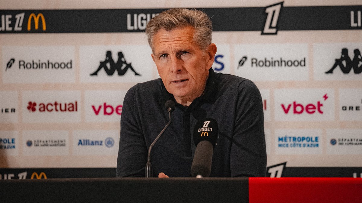 Etbim56's tweet photo. « Pour le prochain match j’ai demandé à mon équipe de prendre les 2 buts plus rapidement, ça nous laissera plus de temps pour remonter le score »

#OGCNice https://t.co/90acM59DI1