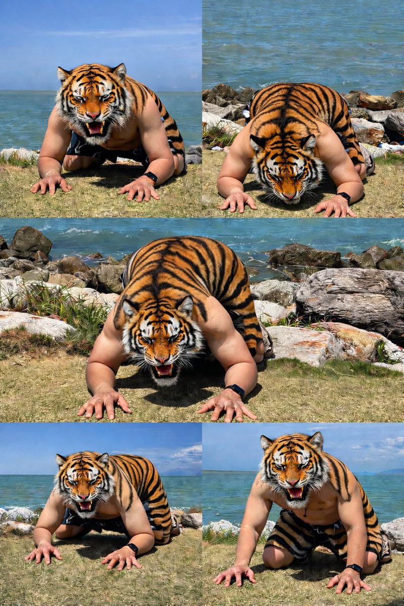 Mackqu's tweet image. I became a tiger.
Not to roar,
but to stop pretending to be gentle.