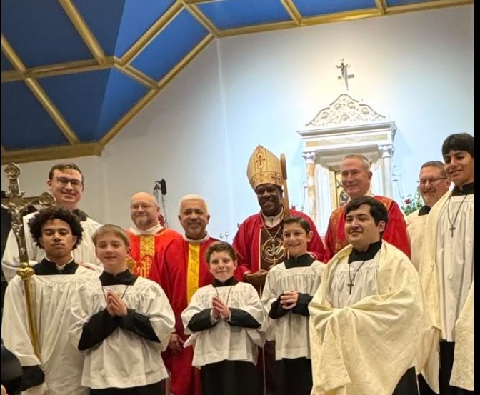 DioceseChas's tweet image. On Feb. 4, Bishop Fabre celebrated Confirmation at Our Lady of Perpetual Help Church in Camden with Father Orlando Serrano, pastor, and parish deacons. His homily challenged the confirmandi to lead children of the parish to follow Jesus.

#confirmation #ourladyofperpetual #camden