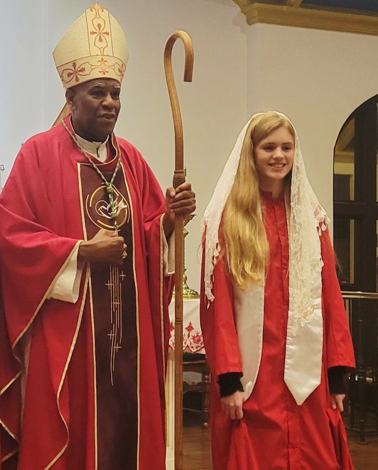 DioceseChas's tweet image. On Feb. 4, Bishop Fabre celebrated Confirmation at Our Lady of Perpetual Help Church in Camden with Father Orlando Serrano, pastor, and parish deacons. His homily challenged the confirmandi to lead children of the parish to follow Jesus.

#confirmation #ourladyofperpetual #camden