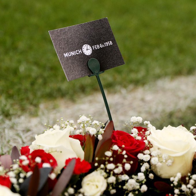 A broken plane
A broken dream
A broken heart  
A broken team  
No word said  
A silent vow  
We loved you then  
We love you now   

#FlowersOfManchester 🌹