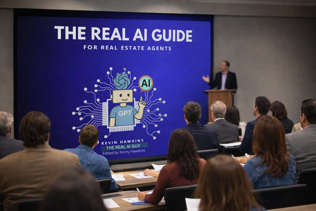 More Brokerages and MLSs ask how to introduce AI to agents without risk or overload?

📘 The REAL AI Guide is used in agent orientation and AI training.

🎓 It gives agents a practical foundation they can use.

👉 Bulk orders available. Learn more at realai.blog