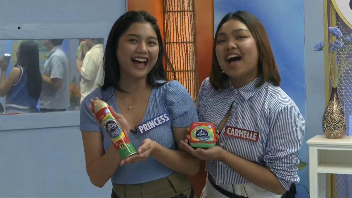 teamcarmellions's tweet photo. Another sponsor task unlocked!
Thank you so much #glade for considering Carmelle along with the other housemates for your fun sponsor task!
BiyerBEST GIRL CARMELLE
#CarmelleCollado #PBBCollab20BeyondWords https://t.co/RcnVjqlItI