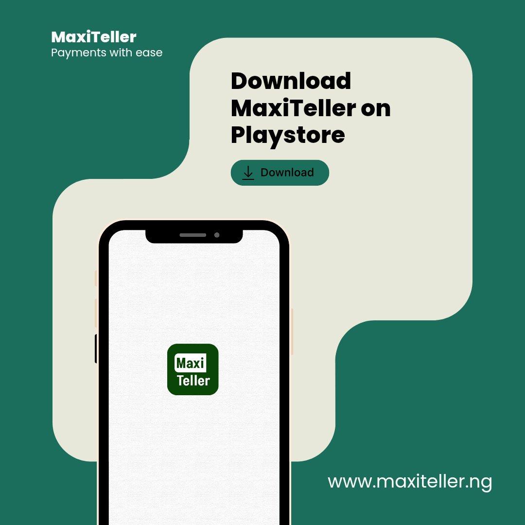 Pay Bills. 
Local and International Top-ups. 

Download MaxiTeller on Play store or use the web app at maxiteller.ng