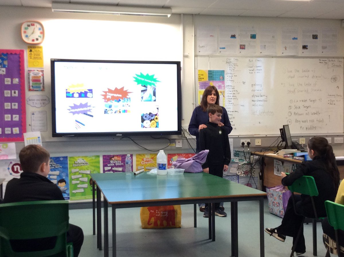 ctrps1's tweet photo. Oliver’s mum visited Mr Madden’s P6A class today to teach the children all about her work as a scientist 🔬✨
The pupils were fascinated and inspired — a fantastic real‑world learning experience!
#STEM #InspiringYoungMinds #P6A #FutureScientists #LearningInAction https://t.co/7Qlre9BKRm