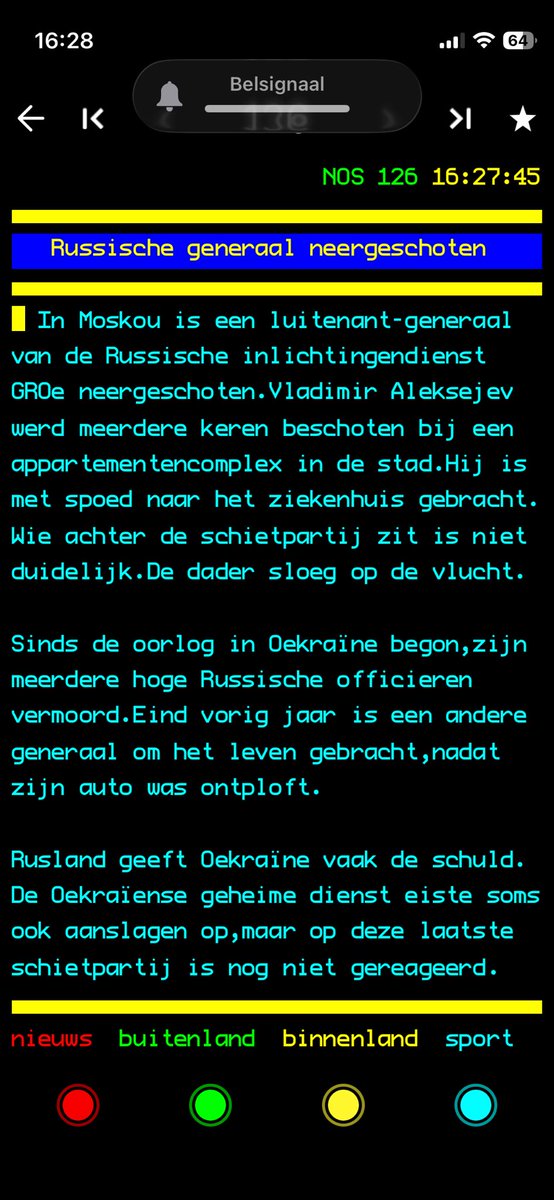 Goh, ik dacht dat Oekraïne zo netjes was met die oorlog.