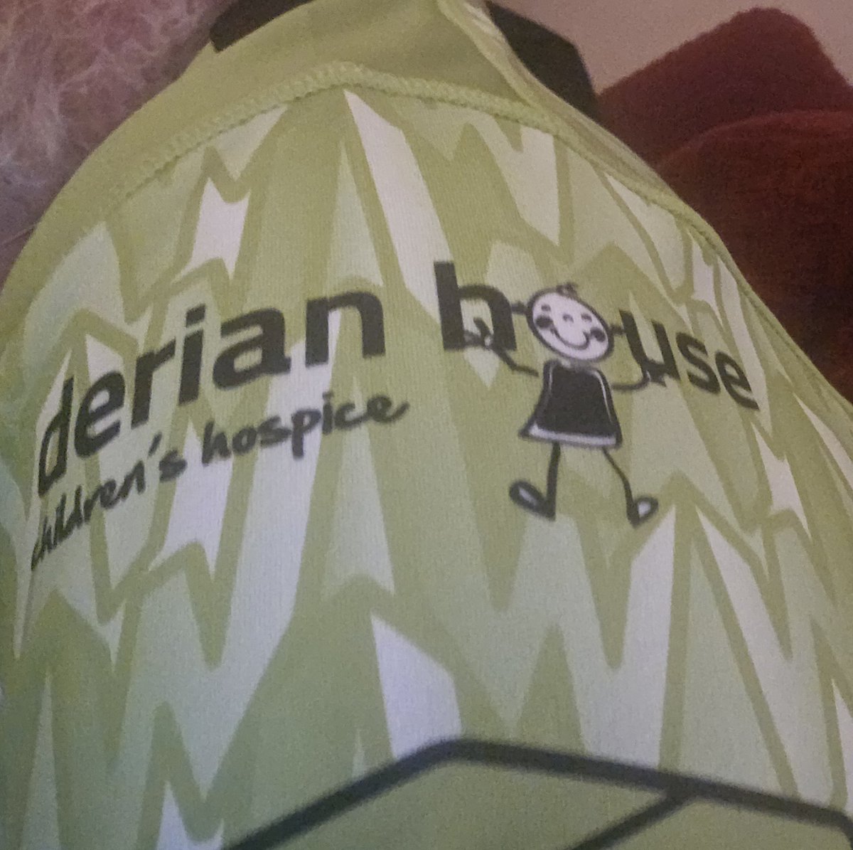 Baz69's tweet photo. Love the shirt and all for a wonderful cause ❤️ @DerianHouse @WiganWarriorsRL https://t.co/QWaJmqZGNX