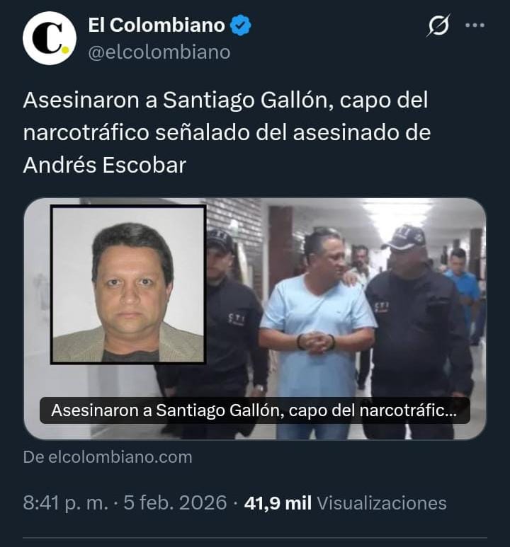Jojare2's tweet image. Un buen amigo del dueño del Colombiano, Manuel Santiago Mejia.
