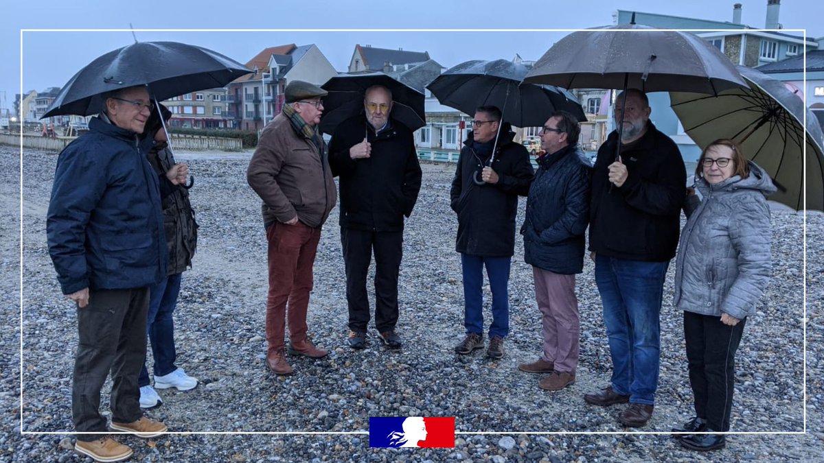 Image de Préfet de la Somme - #Environnement I Le sous-préfet d’Abbeville s’est rendu à Cayeux-sur-Mer pour faire le point avec le