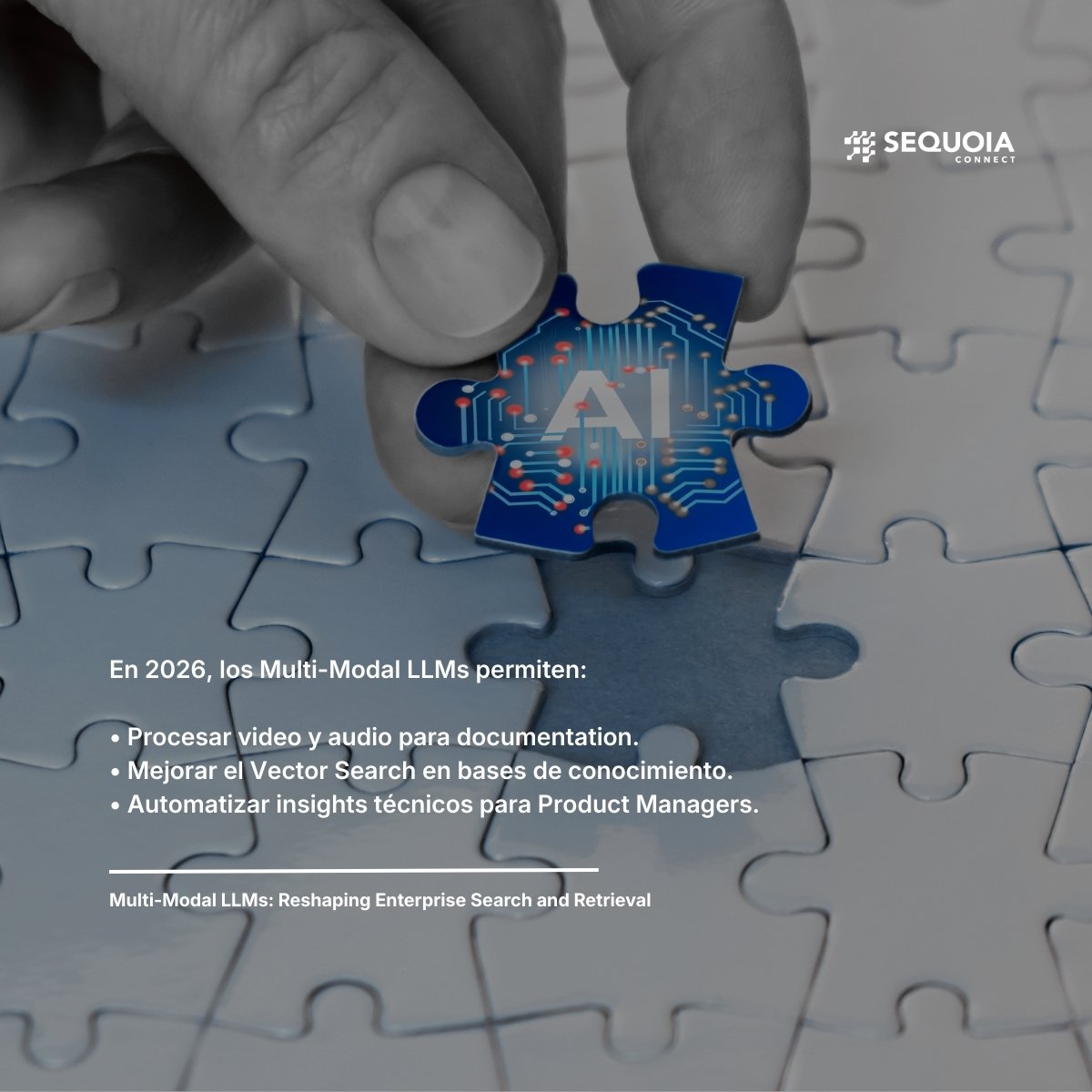 SequoiaConnect's tweet photo. El RAG avanzado ha llegado. Los Multi-Modal LLMs transforman video, audio y texto en insights accionables para tu empresa.
Ver soluciones: https://t.co/5V6wMVgmlR
#SequoiaConnect #TechAI https://t.co/gYCmHGxx2r