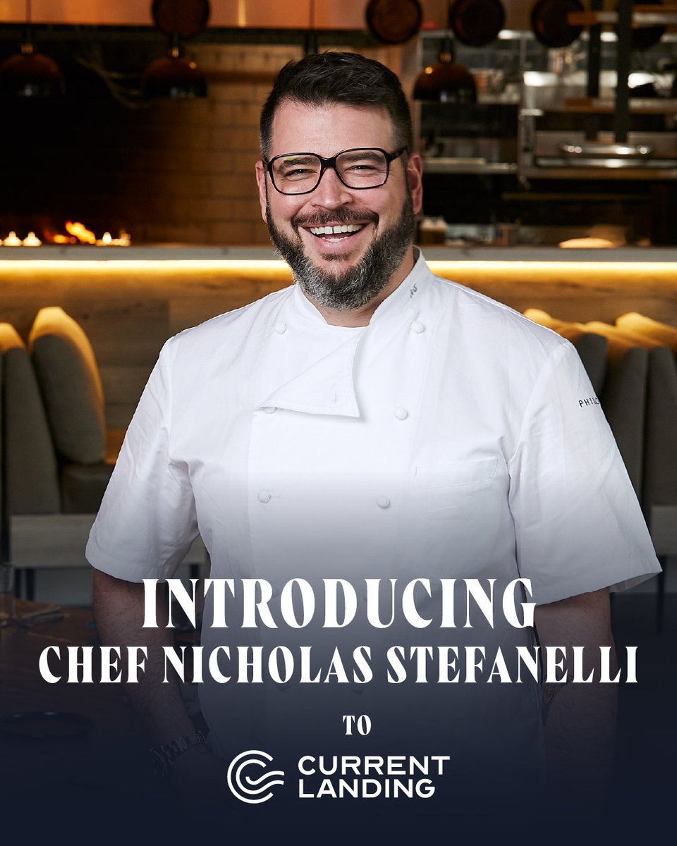 current_landing's tweet photo. A first for Kansas City. Michelin-starred chef Nicholas Stefanelli will open a new Italian restaurant at Current Landing, bringing world-class culinary talent to the KC waterfront.

This is the first of 10+ restaurants planned. More coming soon!
#CurrentLanding #KCFoodie #KCFinds https://t.co/91VlSr71xW