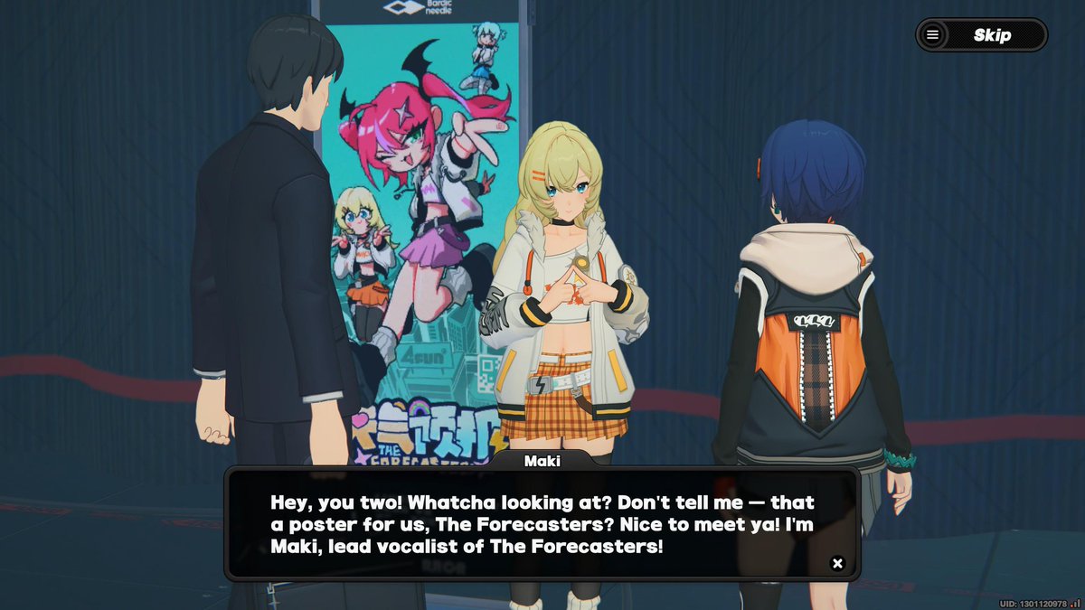 WAIT, ITS THE GIRL IN THE POSTER