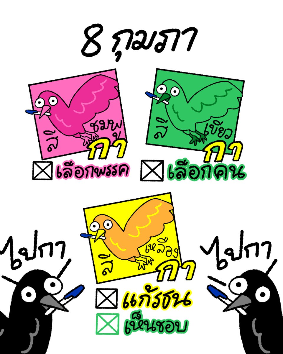 โพยแบบเต็ม เรียนเชิญทุกท่านเซฟไปแชร์ในไลน์ครอบครัวหรือที่ไหนก็ได้ เลทสึโก กากากากาก 

#8กุมภากาเห็นชอบ