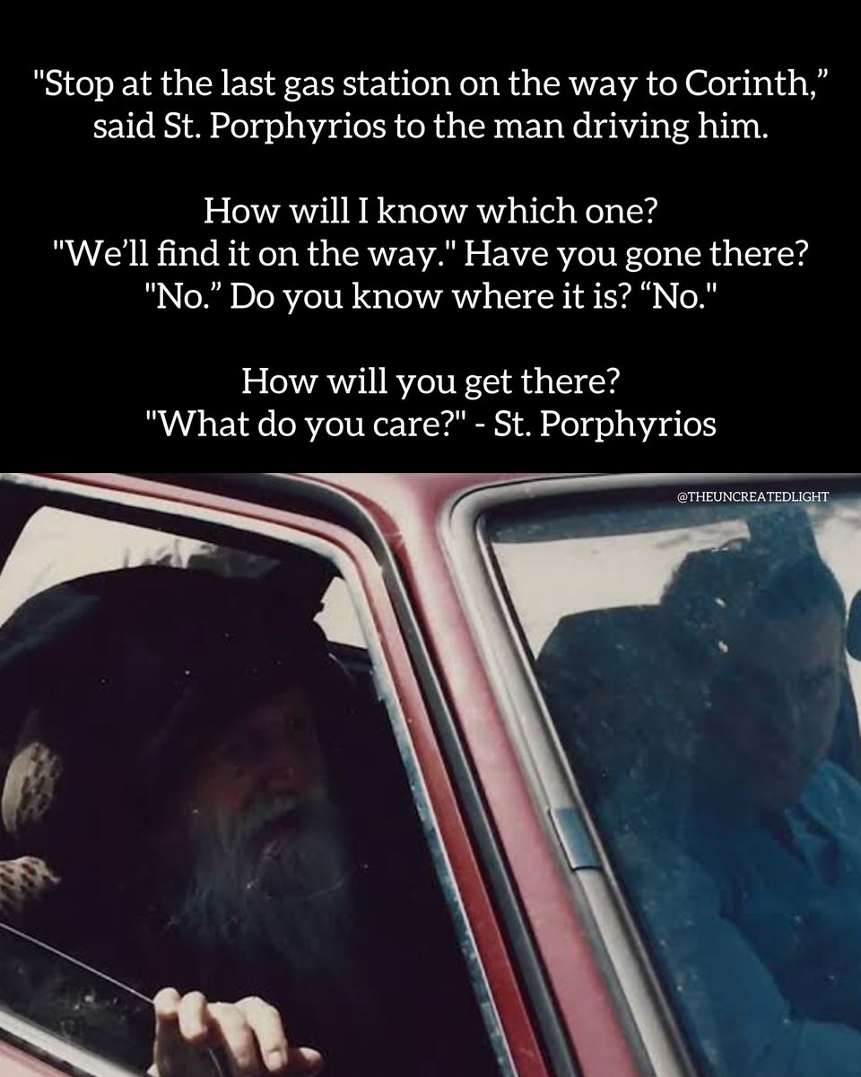 A lesson in faith from St. Porphyrios