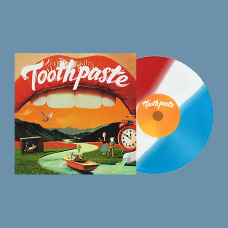 musicglue's tweet photo. 🚨 @crystaltidesuk's debut album "Toothpaste" is out TODAY!

Grab the Colgate Vinyl LP from their official store: 
https://t.co/MQcIBRSQjM https://t.co/z8GXXGoL92