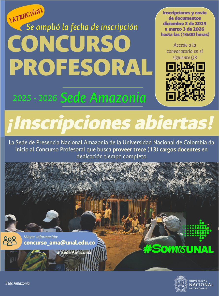 Sede Amazonia UNAL tweet media