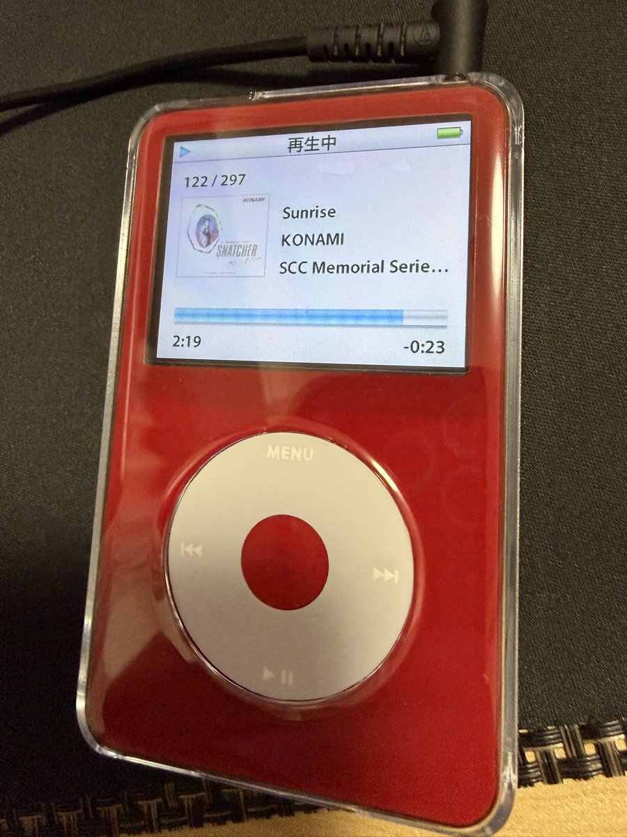 iPod classic U2SE MA664J 動作OK 赤透明　ホールドNG 動かないiPod Classicをどうする？ : r/ipod