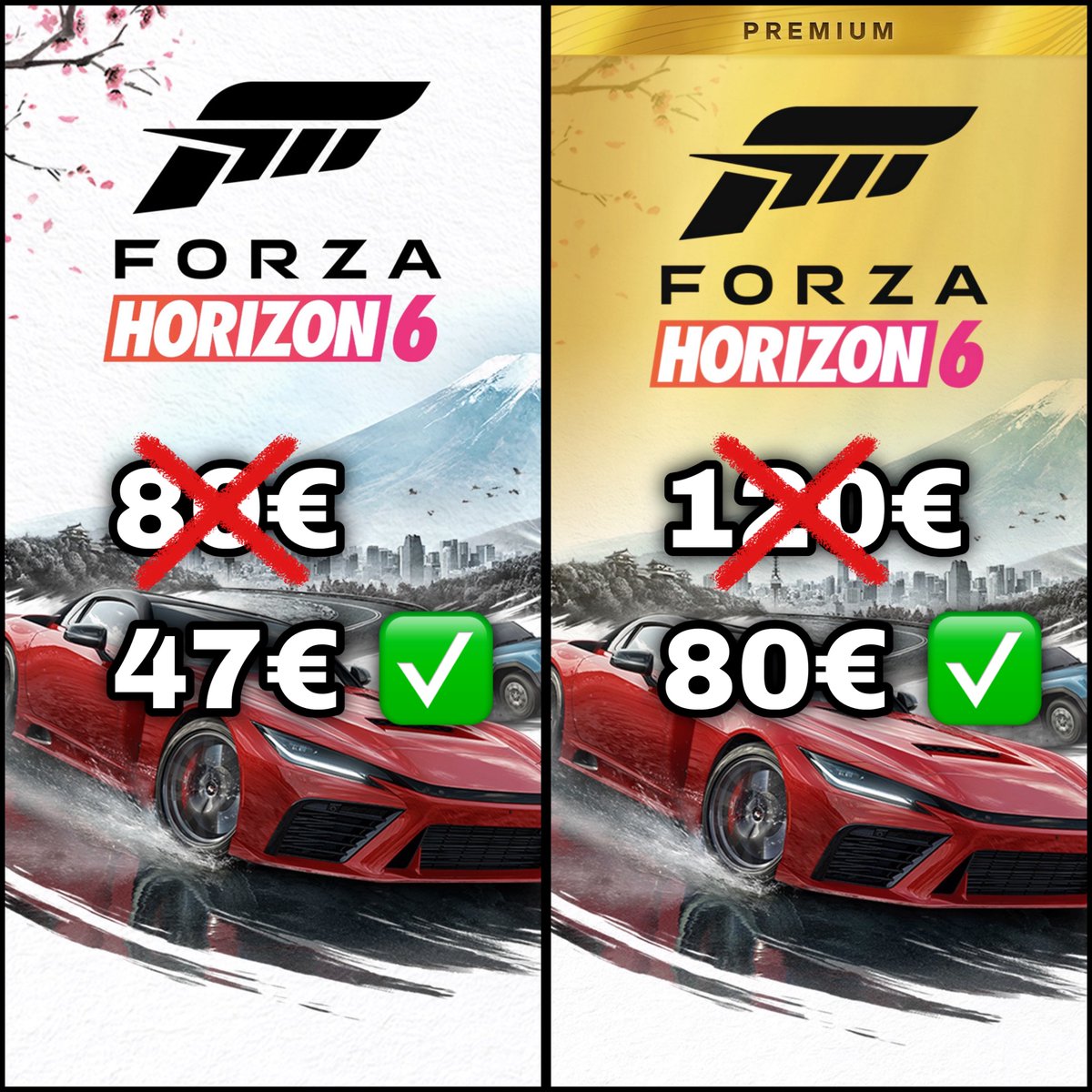 🚨Vorbestellung geöffnet 🚨
GÜNSTIG HIER ➡️ instant-gaming.com/de/21622-kaufe…

Vorbesteller-Bonus enthalten ✅

⚠️ Wie du 19% MwSt. sparen kannst siehst du in meiner Instagram Story!

#ForzaHorizon6
