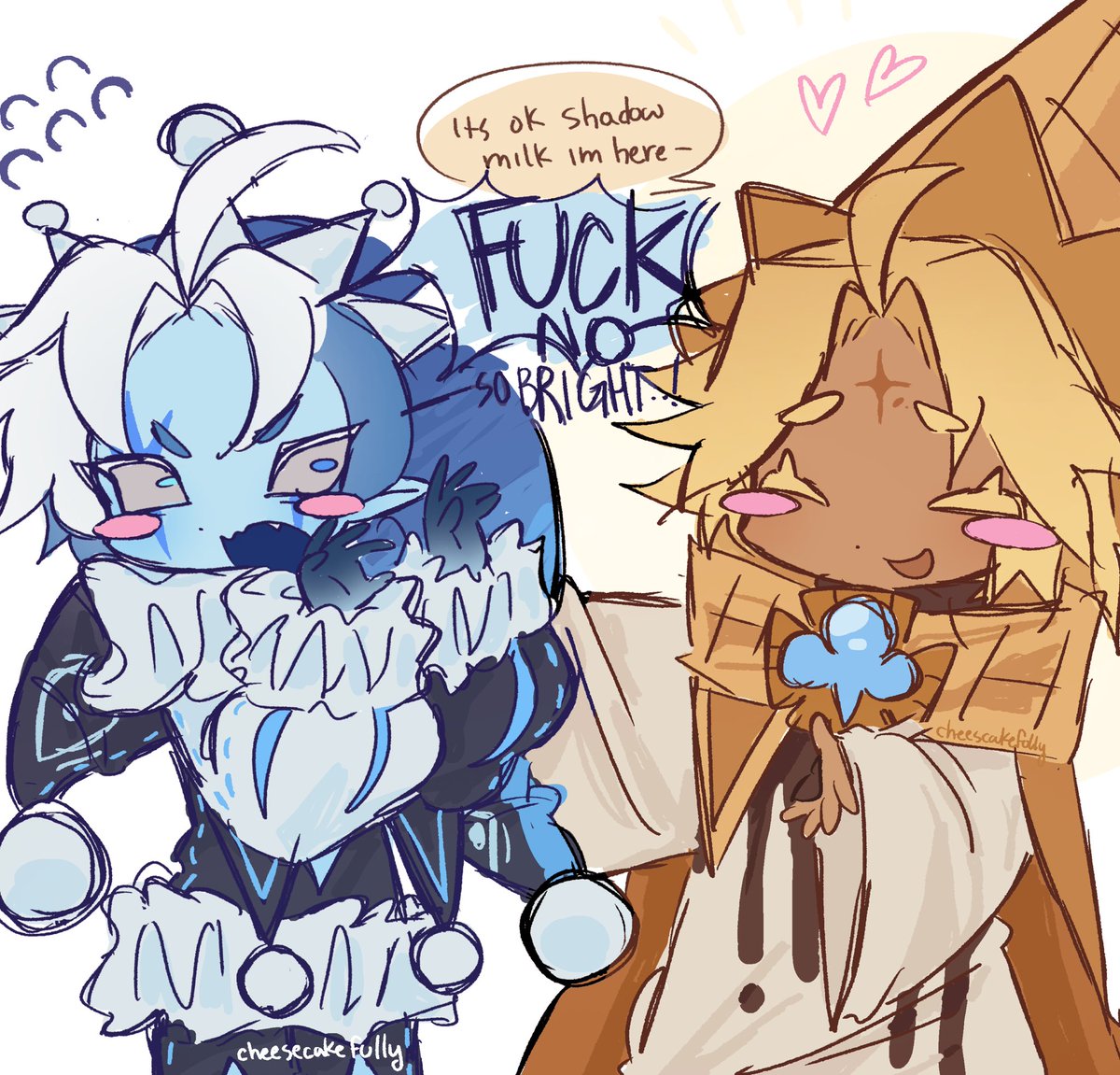 cheesecakefully's tweet photo. shadowvanilla doodle for these dark times💔 https://t.co/wBX0j57Mzx
