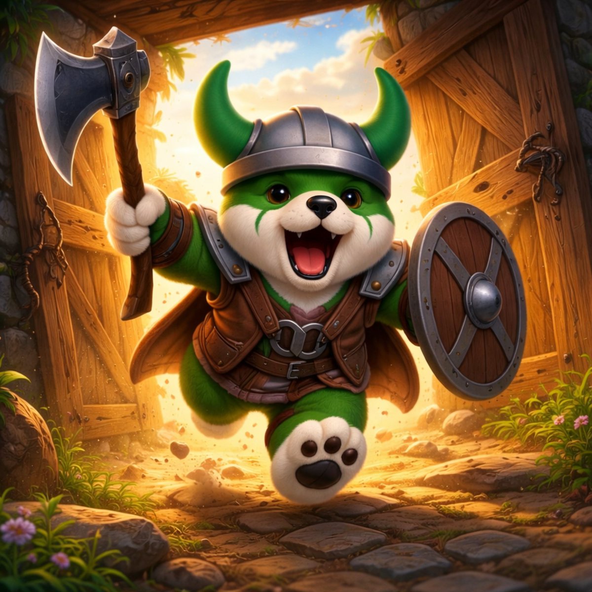 Morning raid routine. No snooze in Valhalla. 🪓

Wake up.
Strap helmet.
Kick open gates.
Raid timeline.

Discipline > Drama.
GM, Vikings. ⚔️💚