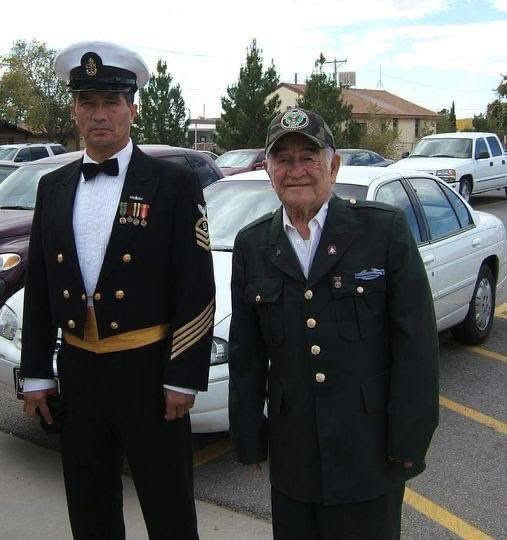 "I am a United States Navy Veteran. I’m also Apache, as my grandfather is from the Mescalero Apache tribe.
Someone said it is disgraceful for me to wear a uniform for the USA if I am Native American.
Let me tell you this. I am Apache and American.