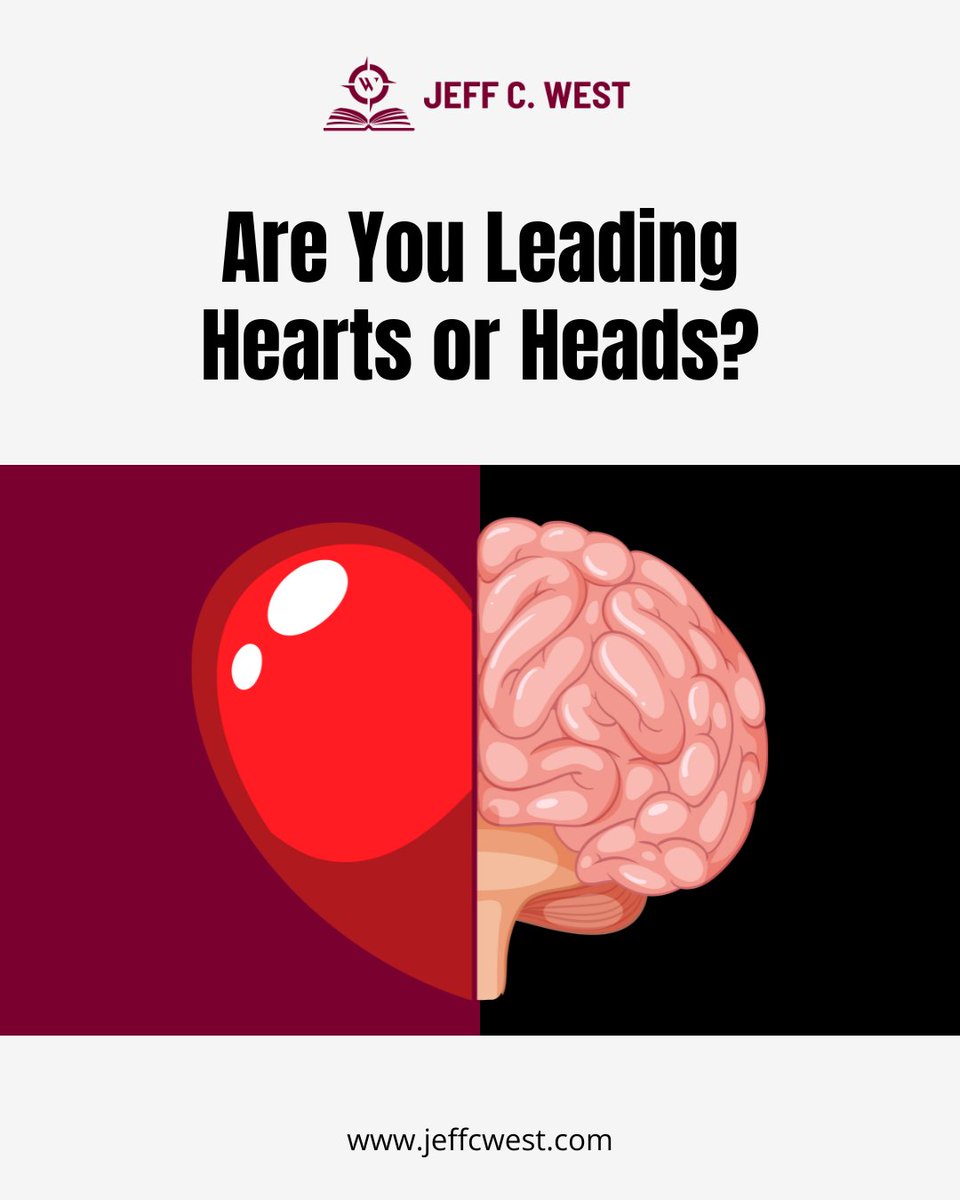 Leadership Tip: Are You Leading Hearts or Heads
 
The correct answer for a FusionPoints™ leader is both.

Influence lives at the intersection of heart and head. 

FusionPoints™ reminds us that logic directs, but emotion decides.
