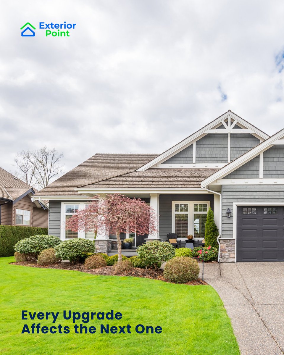 ExteriorPoint's tweet photo. Roofs, siding, windows, doors, and gutters don’t work alone. When one fails, others often follow. In Point Pleasant and Toms River, salt air, wind, and moisture make coordination essential. Strong results come from understanding how the exterior works together. https://t.co/QE0yITIWpL