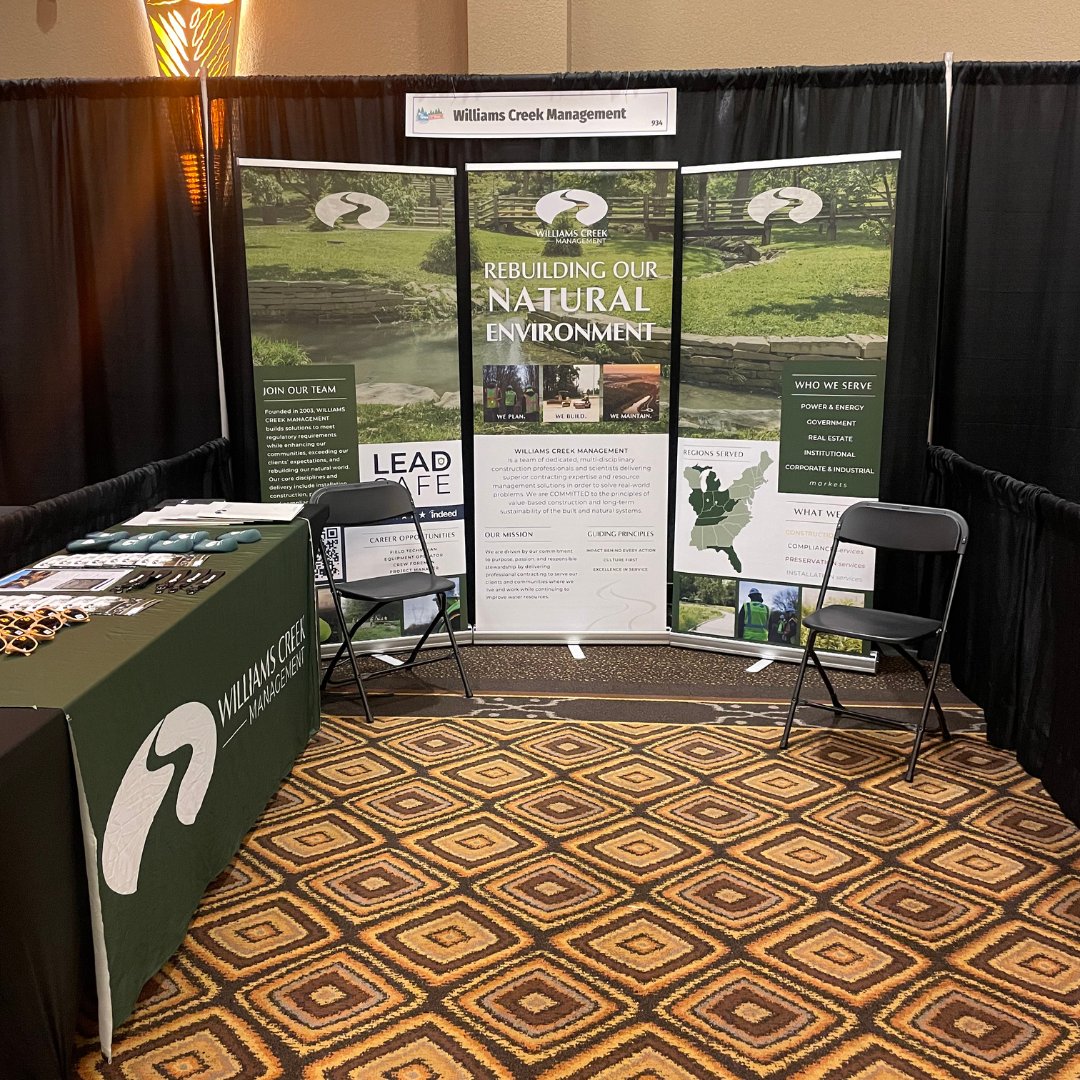 Williams Creek had a great time seeing long-time friends and making new ones at the 2026 Ohio Parks and Recreation Association Conference &amp; Trade Show! Thank you to Greg, Kevin, and Karin for representing our company so well!
Ready to connect? Contact us: bit.ly/4eWF34e