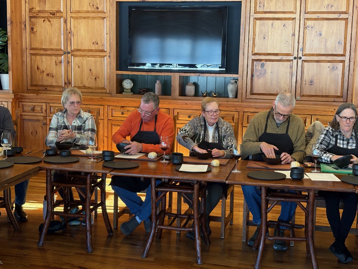 catamountclub's tweet image. We loved seeing so many friendly faces at this week’s pasta-making class! Thank you to everyone who joined us—sharing good food and great company made it a truly special event. #catamountclub #lakehousegrille #pastamaking