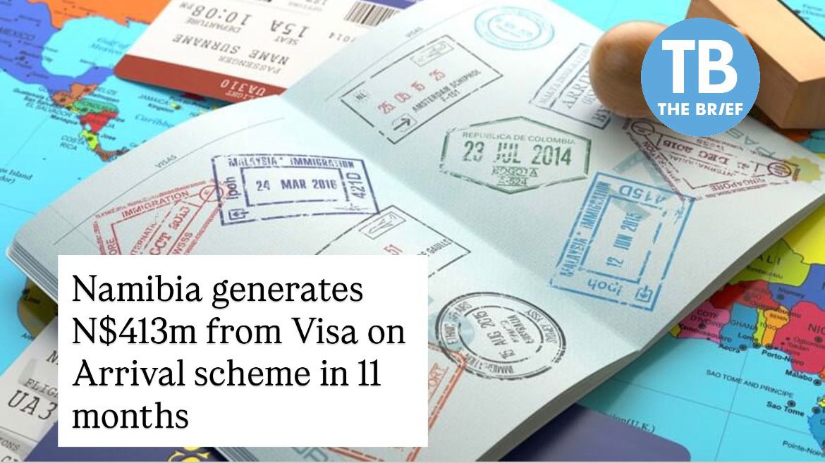 Namibia’s Visa on Arrival system generated N$413,356,900 in revenue for the State in less than twelve months following its rollout on 3 March 2025, with 289,510 visas issued by 31 January 2026.

The Department of Immigration Control and Citizenship recorded notable service