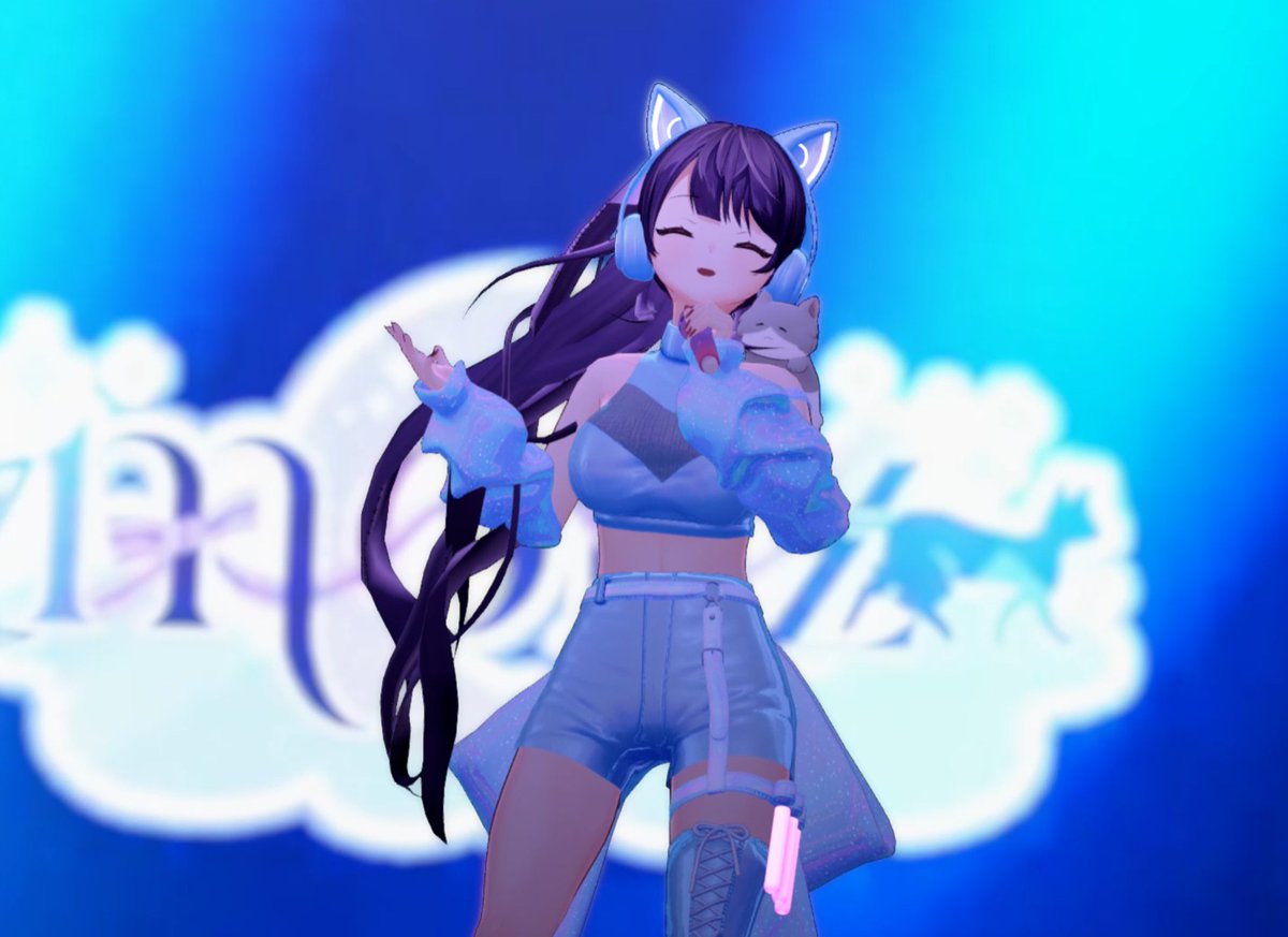 NFLUX_VRC、緊張しつつもばっちり会場のテンションぶちあげてくmokz