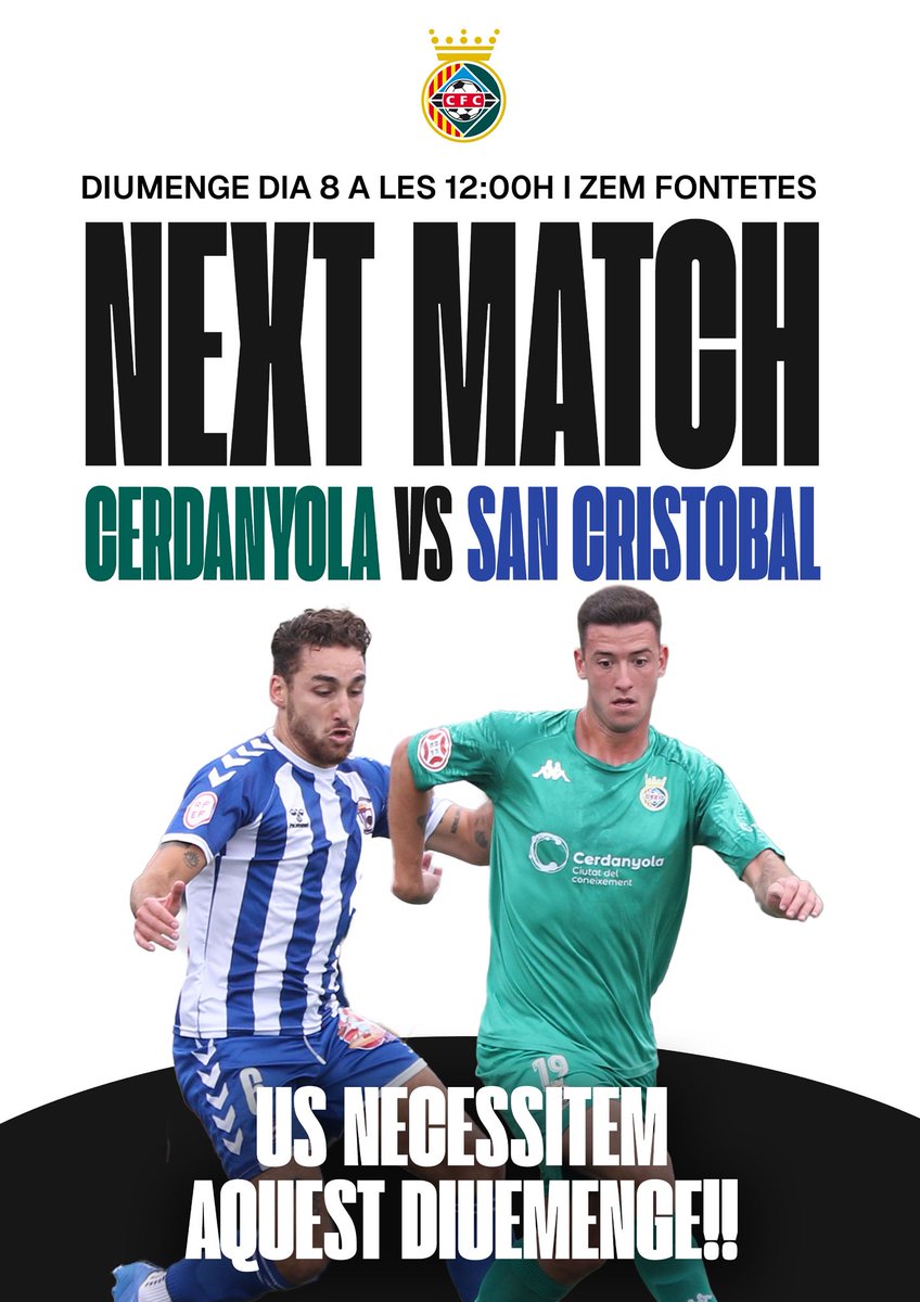 CERDANYOLA VALLÈS FC 💚 tweet media