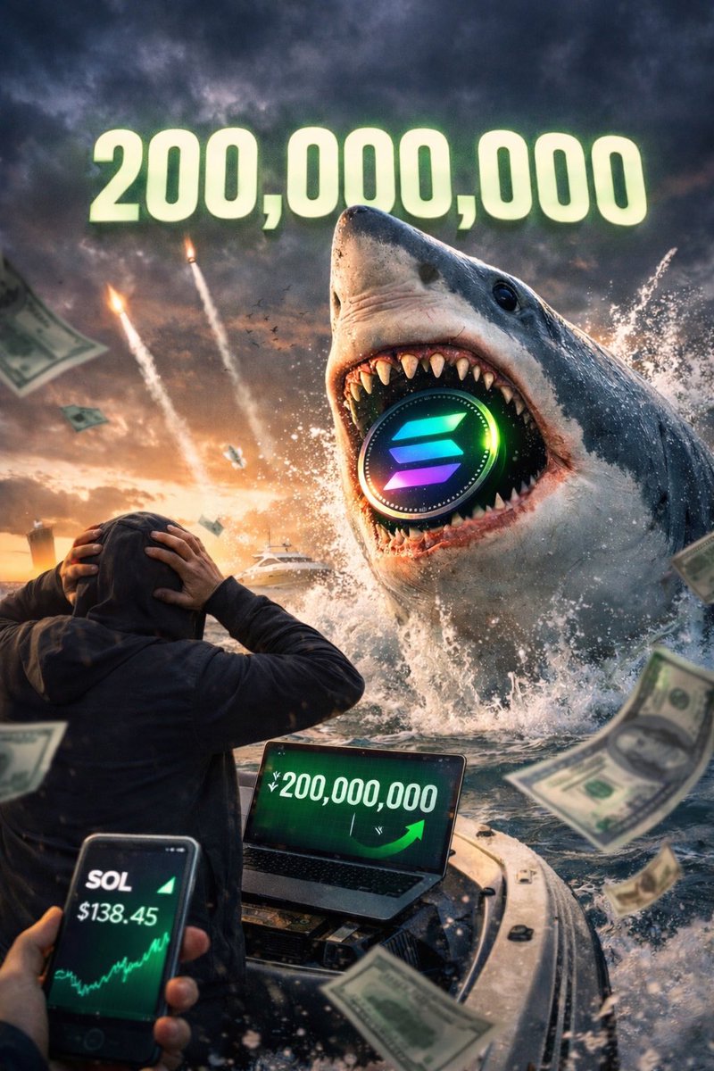 miky_26_'s tweet photo. $SHARK 🦈
200,000,000 tokens are live NOW

Miss the timing = miss the drop ⏱️
🔗 https://t.co/pHiAf7tbws

Solana rewards speed 🚀 https://t.co/dqZXi4mfPj