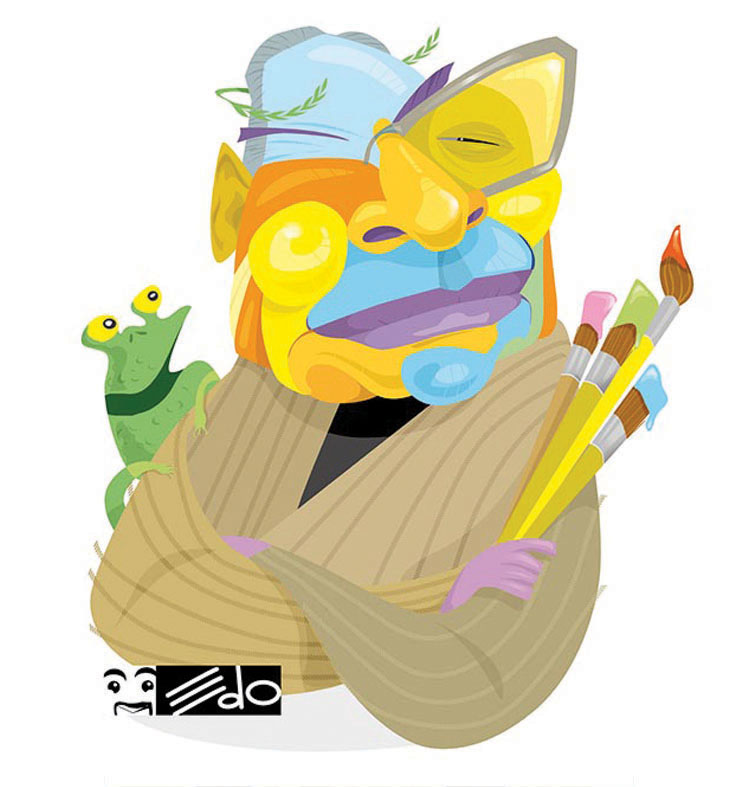 EdoSanabria's tweet image. Hoy, hace 11 años se hizo (más) inmortal, nuestro querido Pedro León Zapata, decano del humorismo gráfico en Venezuela. Zapata fue un agudo cronista de nuestra sociedad y además un gran artista plástico. Siempre lo recordamos con admiración y cariño.