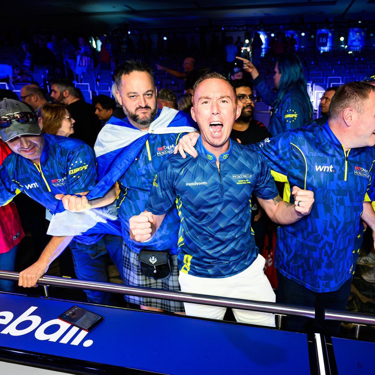 MatchroomPool's tweet image. Bringing the noise at the Mosconi Cup 🔊

Be a part of the incredible atmosphere in Orlando, limited tickets are available on the Matchroom Pool website 🎟️