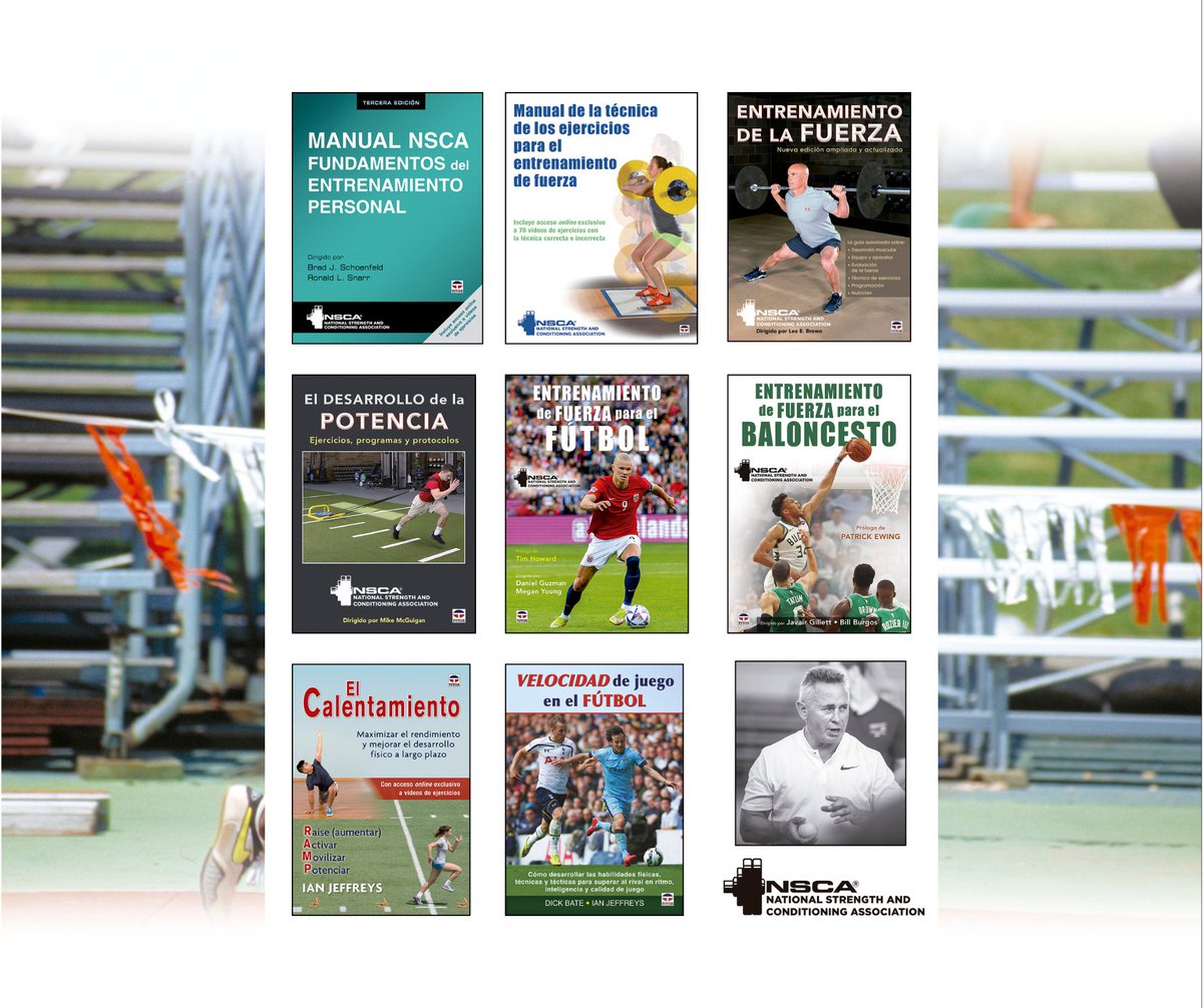 ⚡📘El desarrollo de la #velocidad – La guía definitiva de la <a href="/NSCA/">NSCA</a>  para maximizar tu rendimiento.
Aprende a diseñar programas de velocidad basados en la ciencia, con +80 ejercicios y estrategias para 12 deportes. ¡Lleva tu velocidad al siguiente nivel!
📚bit.ly/3FgeDwk