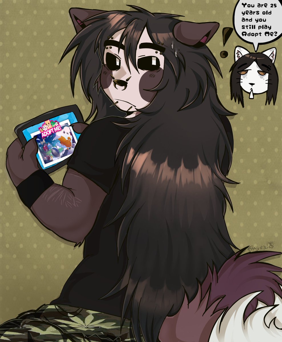 he's only 25 years old!! let him play Adopt Me!!