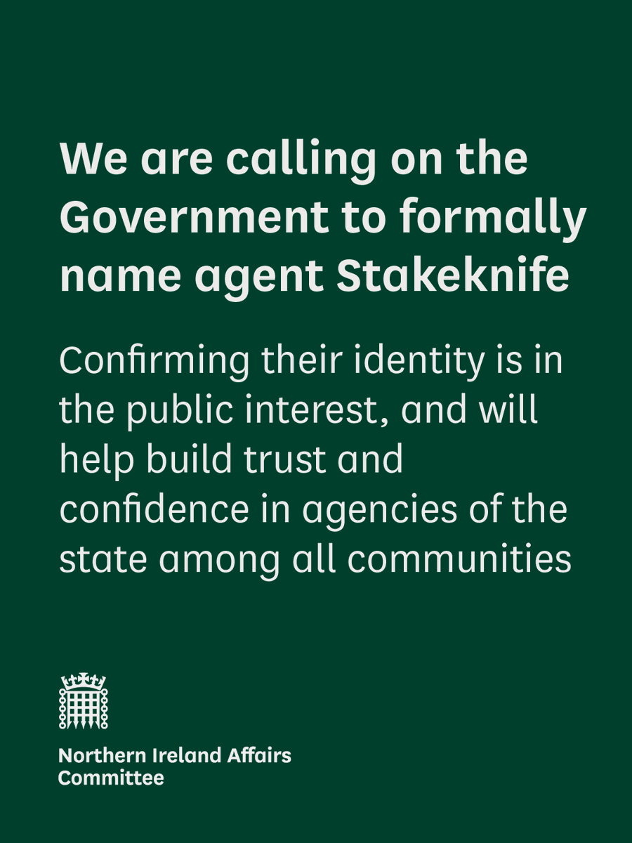 Northern Ireland Affairs Committee tweet media