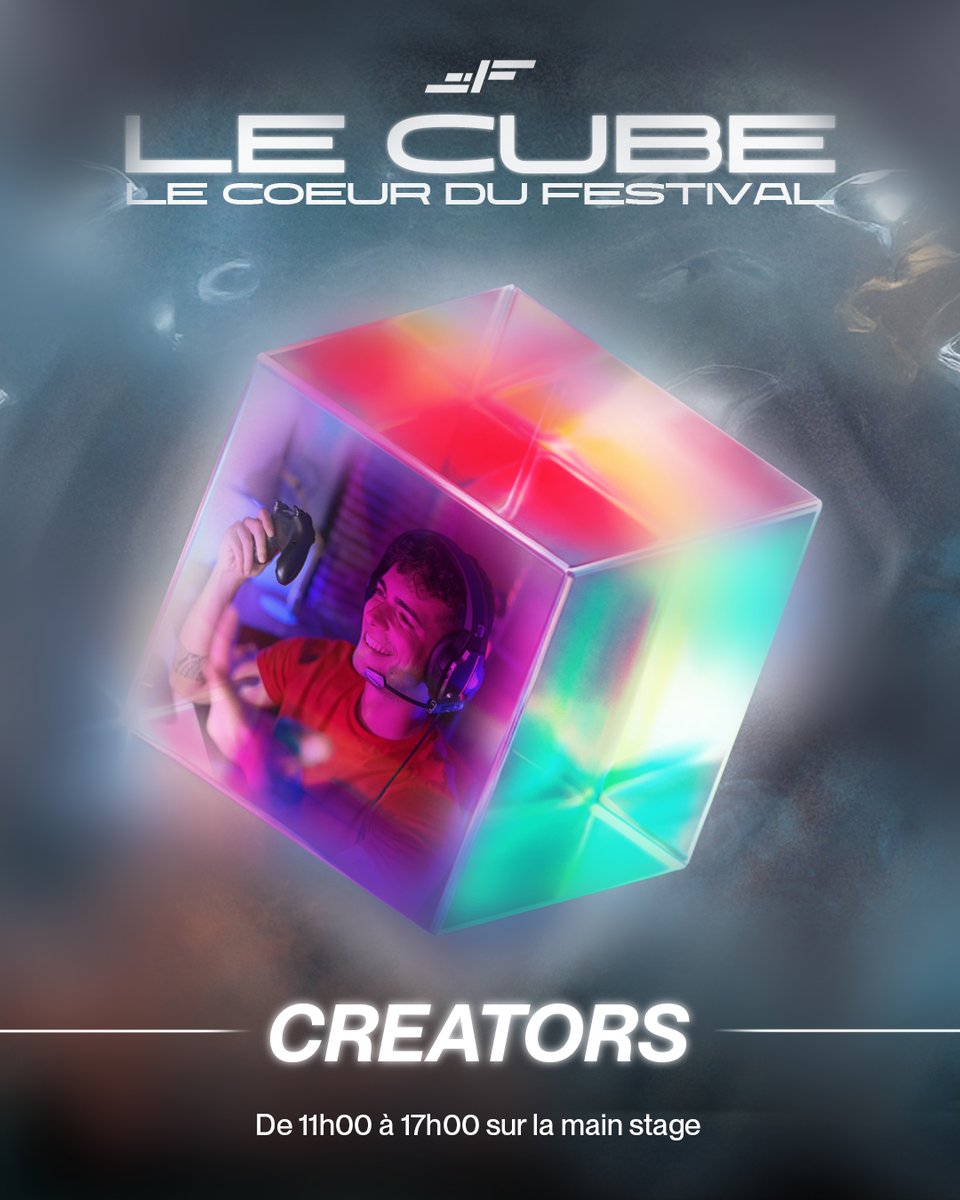 FusionFestWorld's tweet photo. 🧊 Un cube. Plusieurs univers.

🎶 Music
🎥 Creators
🏀 Sport
🎮 Gaming

⚡️ Une seule expérience : #FusionFest

🎟️ Prends ton pass : lien en bio https://t.co/FIdmEFzc84