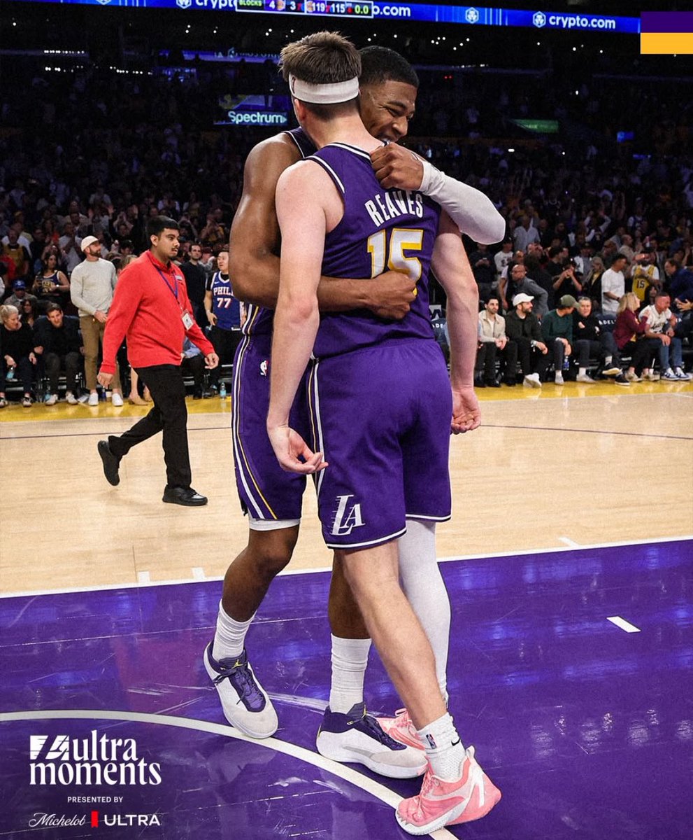 ruireaves's tweet image. thank you lakers admin