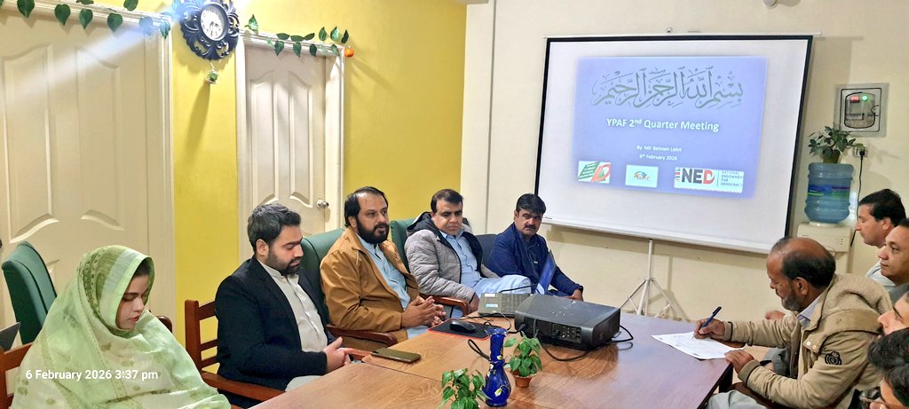 AidBalochistan's tweet image. Today (06 Feb), Supported by NED held the Quarterly Youth Public Accountability Forum meeting under the RTI project to review last quarter activities and plan ahead. Youth stressed full implementation of RTI in Balochistan. 
#RTI #YouthVoice #AIDBalochistan
@NEDemocracy