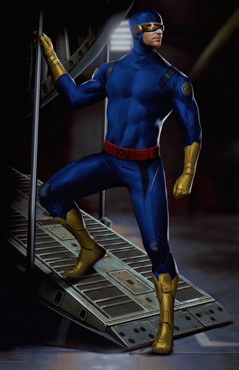 MCU Reboot - Cyclops

I'll base my X-Men movie on Second Genesis phase, and my biggest visual inspiration is Wolverine's live action brown suit, I want a similar vibe for these other characters.
.
.
#marvel #mcu #xmen #cyclops #fanart #conceptart #design #digitalart #painting