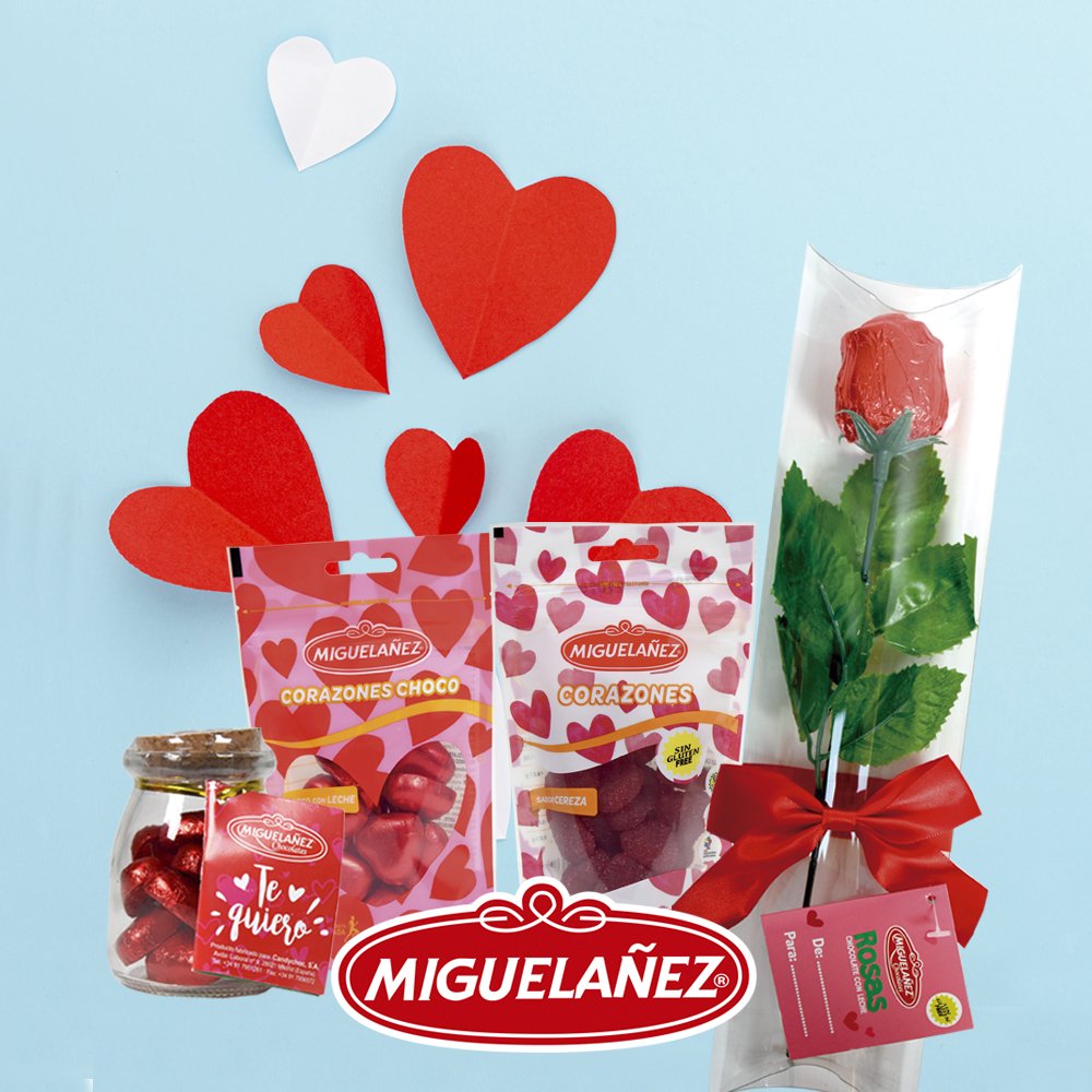 ¡Sorteo de San Valentín! Llévate este lote para compartir con quien tú quieras.
❤️ Síguenos. 
❤️ Dinos con quién lo disfrutarías. 
Anunciaremos el nombre del ganad@r el próximo 11 de febrero. ¡Suerte! #gentedulce #SanValentín #amor
* Sorteo válido en Península y Baleares.
