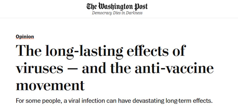 Deeply misguided <a href="/wapo/">The Washington Post</a> opinion piece by Pharma leader <a href="/ScottGottliebMD/">Scott Gottlieb, MD 🇺🇸</a> . I was taught in my first-year medical school ID course that humans live in a vast ocean of microbes – in our environment, our skin, in every body cavity. The vast majority cause no harm, and some have a