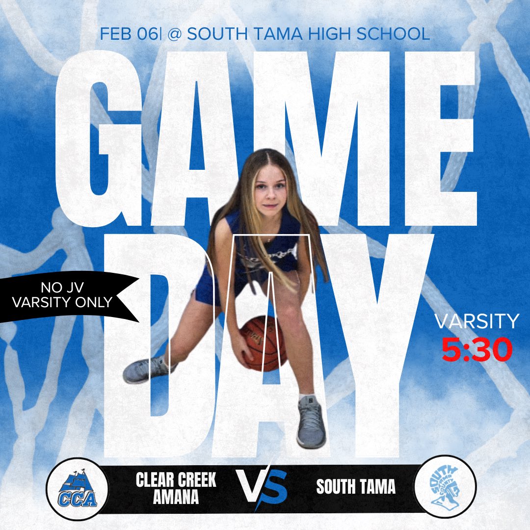 GAME DAY at South Tama
🚨Varsity at 5:30