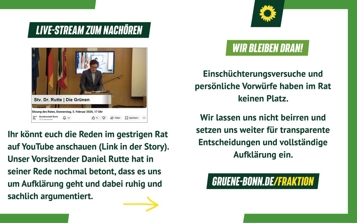 GRUENEimRatBN's tweet photo. Gestern im #RatBN: Fragen zum Grundstücksgeschäft am Flugplatz Hangelar blieben weitgehend unbeantwortet. Statt Klarheit gab es Ausweichmanöver. Transparenz ist kein Angriff, sondern demokratische Pflicht. 🏛️ Wir bleiben dran. 🔍
#Bonn #FlugplatzHangelar #Transparenz https://t.co/1g4lj3bOF7