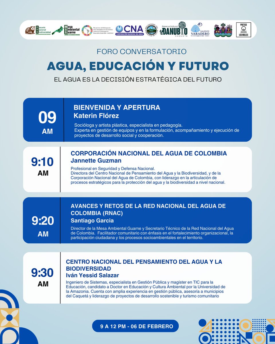 🏳️RedNalAguaCol #AguaparaelFuturo tweet media