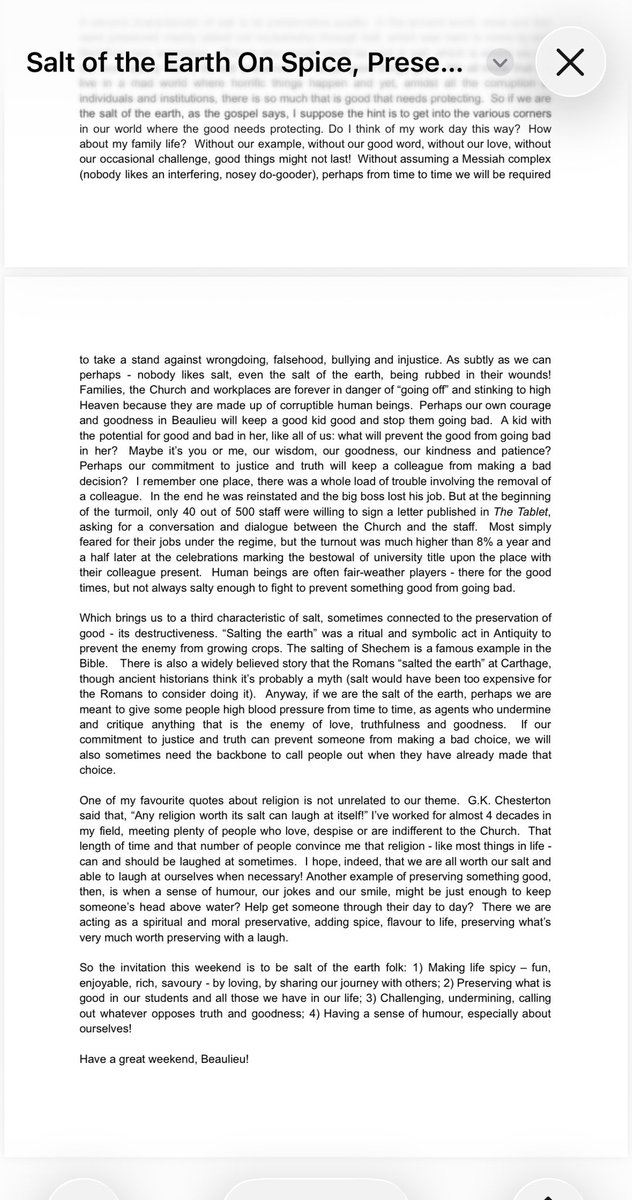 Beaulieu Chaplaincy tweet media