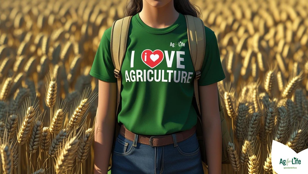 4AgForLife's tweet photo. ���When students understand agriculture, they understand their province, their food, and their future.” #AgforLife https://t.co/UrF9bmPSPS